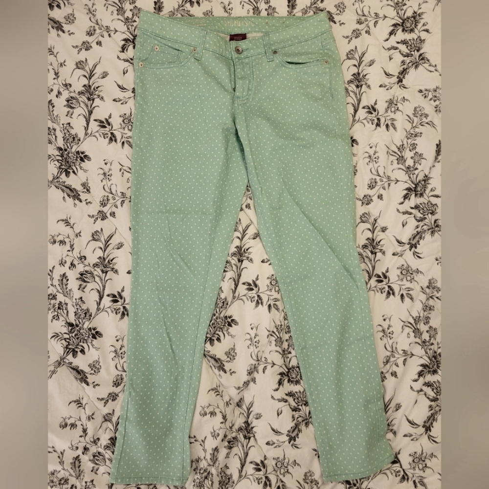 Merona Polka Dot Size 6 Jeans